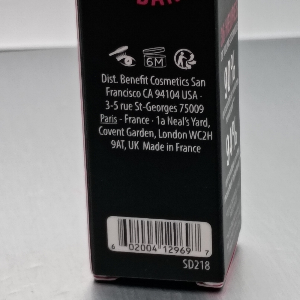 5 For $25 Item🌸 Benefit BADgal BANG Mascara shade INTENSE PITCH BLACK - Picture 3 of 3